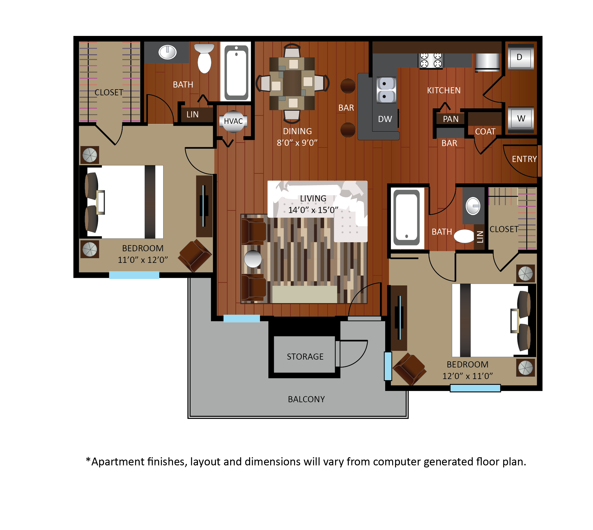 B2 floor plan